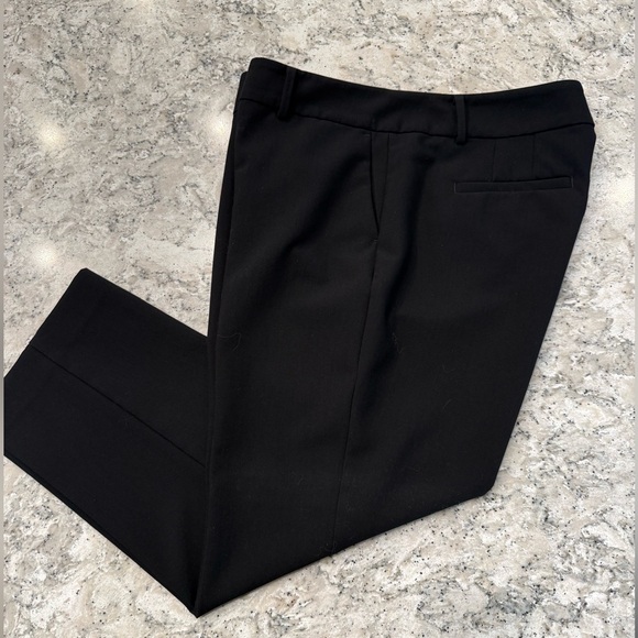 Ann Taylor Factory Pants - EUC Ann Taylor Factory Petite black flat front trousers, size 14P